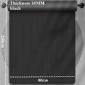 Dicke Fitnessmatte auf 200 cm x 90 cm schwar und grün